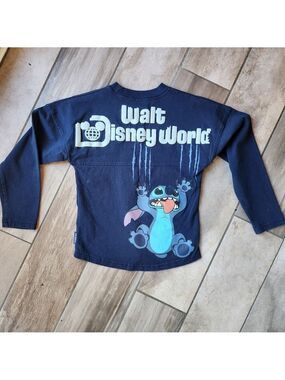 Kids Disney Parks stitch spirit, jersey in navy blue